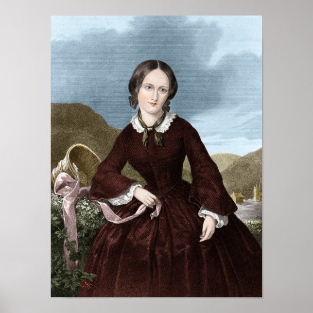 Póster Charlotte Bronte (Frente)