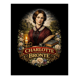 Póster Charlotte Brontë