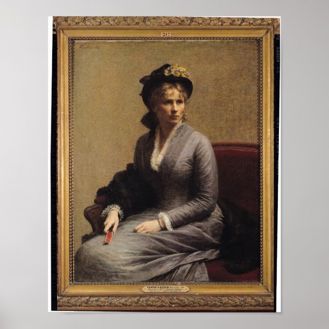 Póster Charlotte Dubourg  1882 (Frente)