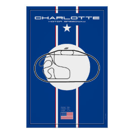 Póster Charlotte Motor Speedway