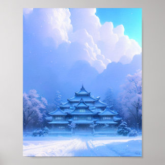 Póster Charm de invierno