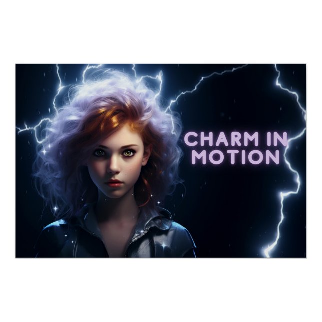 Poster Charm in Motion (Anverso)