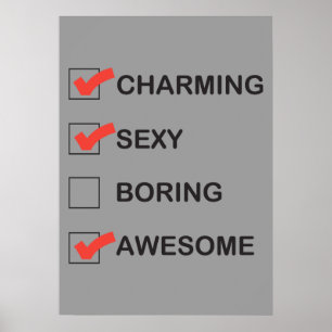 Póster Charming