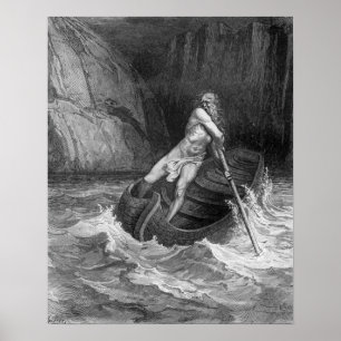 Póster Charon, el Ferryman del infierno