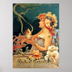 Póster Charpentier de chocolate por Louis Theophile
