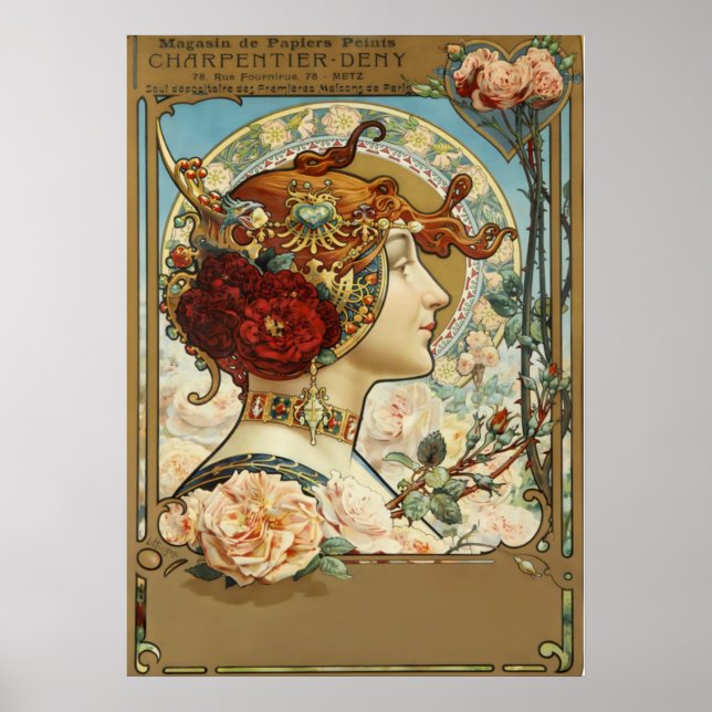 Póster Charpentier por Louis Theophile - Art Nouveau (Frente)