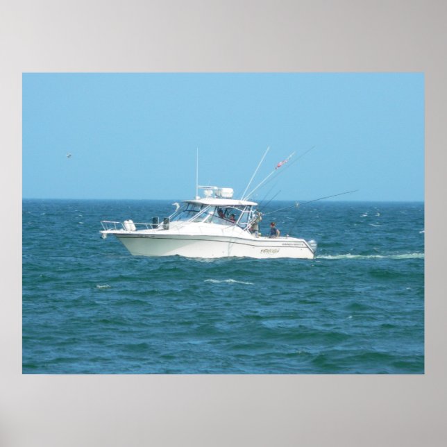 Póster Charter Fishing Boat (Frente)