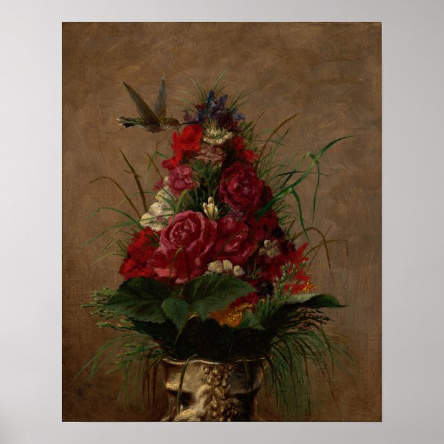 Póster Chase - Bodegón con colibrí (Frente)