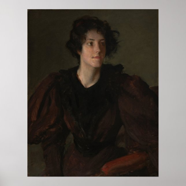 Póster Chase - Estudio De Una Joven Mujer (Frente)