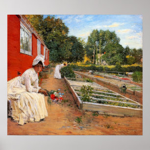 Póster Chase - La Guardería 1890