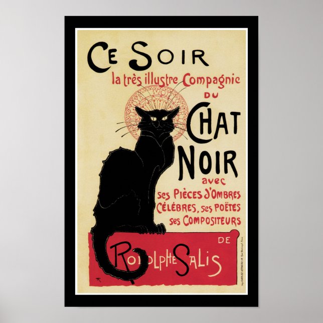 Póster Chat Noir (Frente)