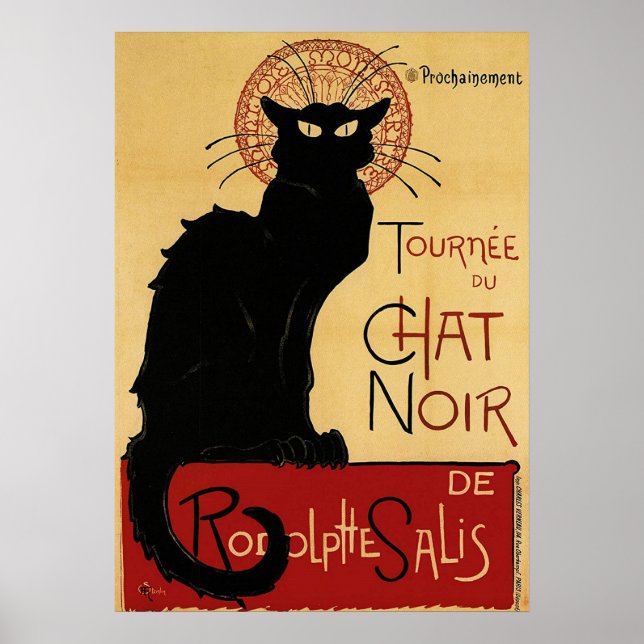 PÓSTER CHAT NOIR (Frente)