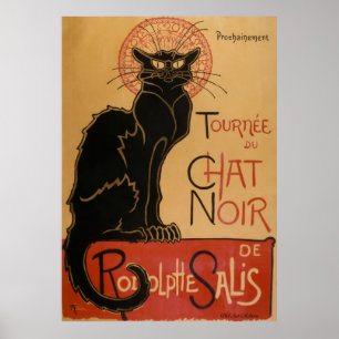 Póster Chat Noir ~ Gato negro