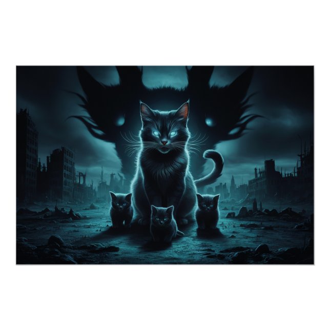 Poster Chat série 11 15 (Anverso)