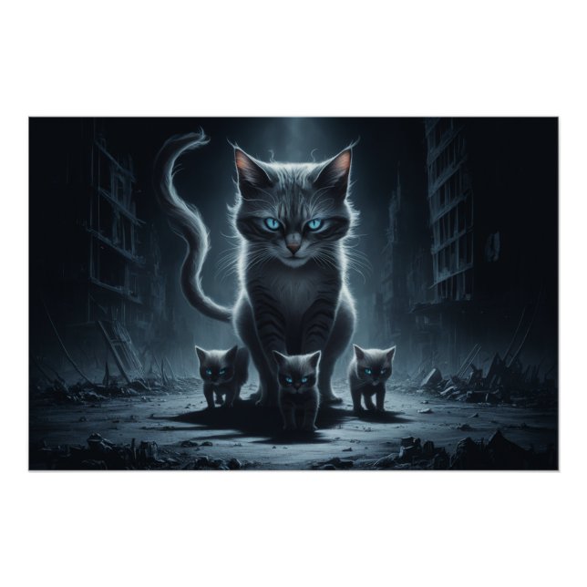 Poster Chat série 11 16 (Anverso)
