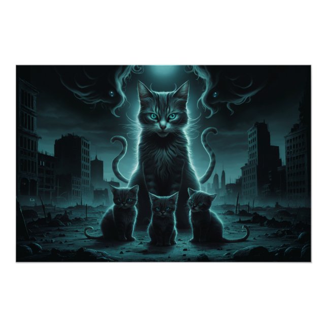 Poster Chat série 11 17 (Anverso)