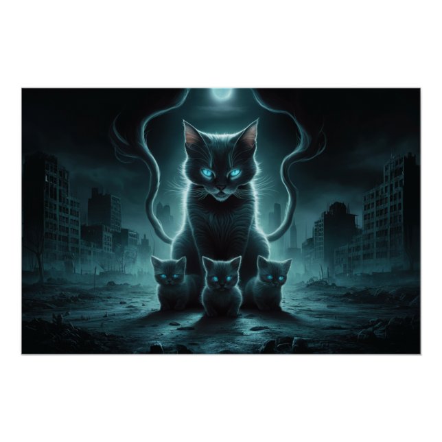 Poster Chat série 11 18 (Anverso)