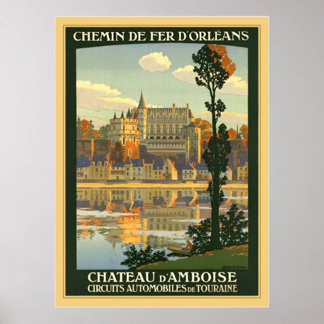 Póster Chateau d'Amboise (Frente)