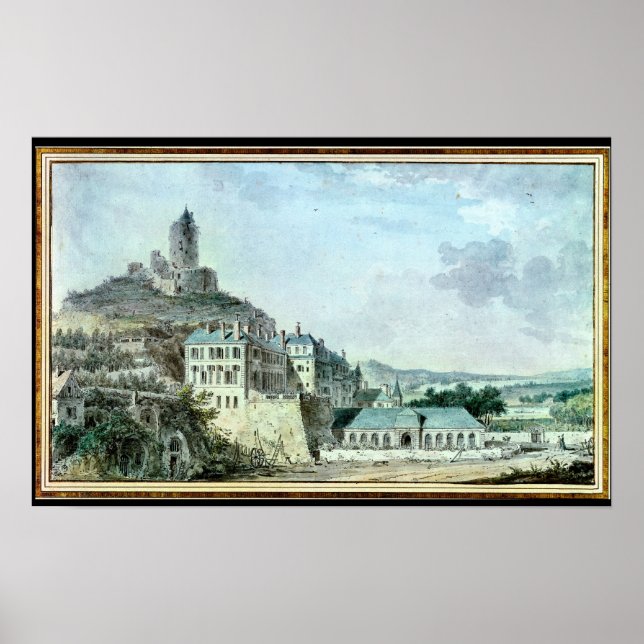 Póster Chateau de La Roche-Guyon (Frente)