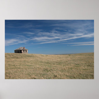 Póster Chateau de las llanuras