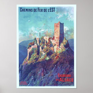 Póster Chateau de St. Ulrich
