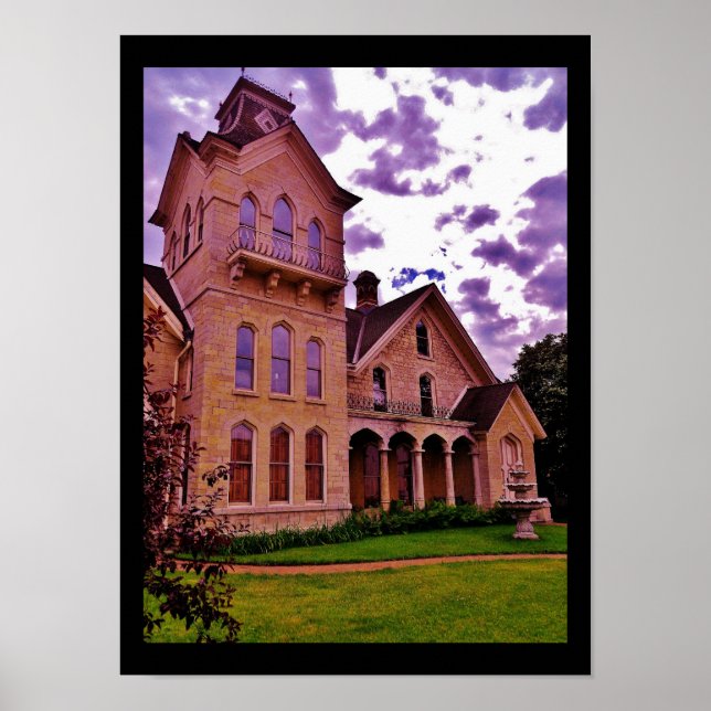 Póster Chateau francés (Frente)