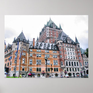 Póster Chateau Frontenac