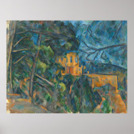 Póster Château Noir - Paul Cézanne Bella Artes