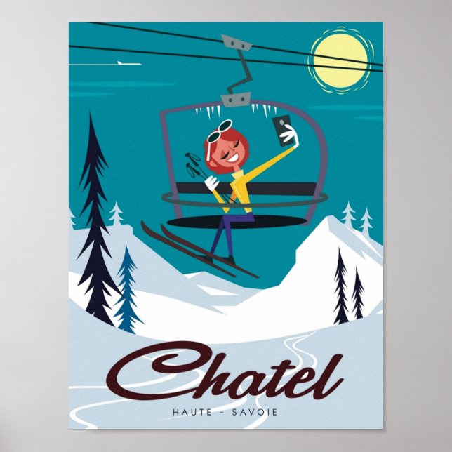Póster Chatel (Frente)