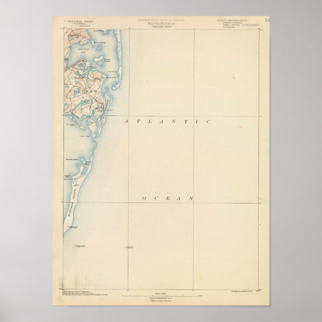 Póster Chatham, Massachusetts (Frente)