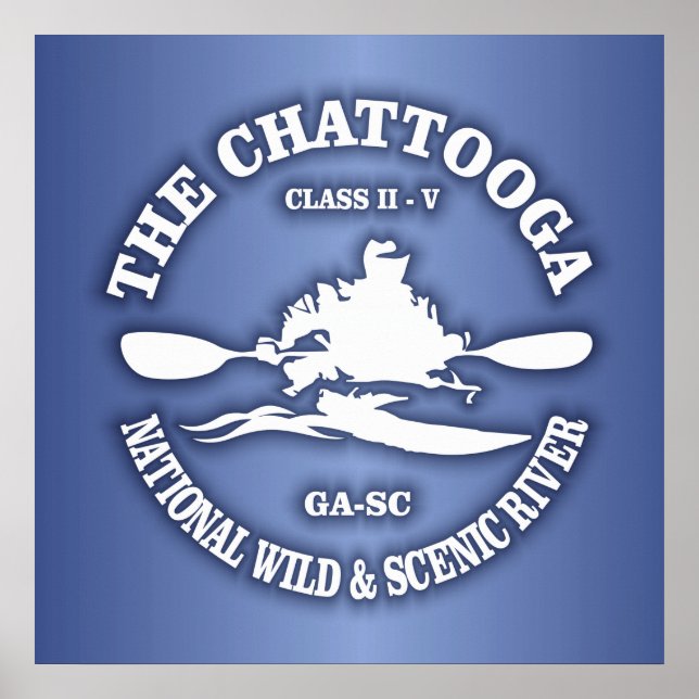 Póster Chattooga NWSR (Frente)