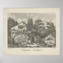 Póster Chaumière Italienne