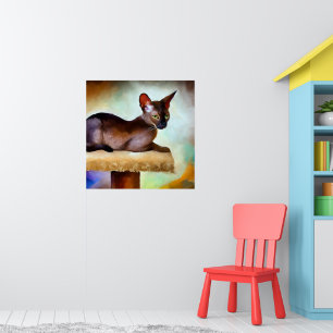 Póster Chausie Cat