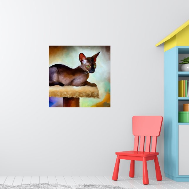 Póster Chausie Cat (Guardería 1)