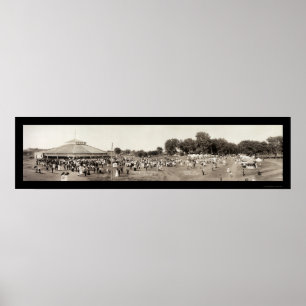 Póster Chautauqua Clarinda IA Foto 1908