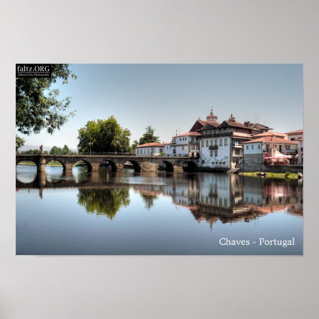Póster Chaves, Portugal (Frente)