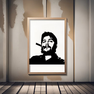 Póster Che Guevara, Comandante, Revolución, Cuba, La Haba