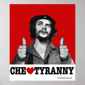 Póster Che Guevara - Poster de la tiranía cardíaca del Ch