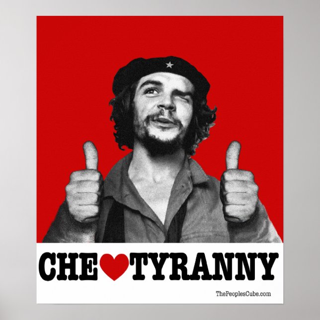 Póster Che Guevara - Poster de la tiranía cardíaca del Ch (Frente)