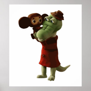 Póster Cheburashka Gena