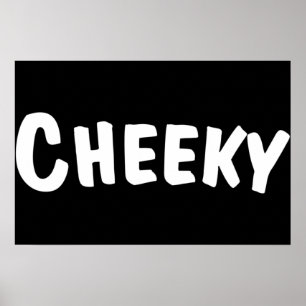 Póster Cheeky