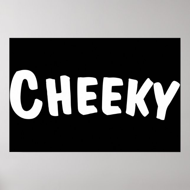 Póster Cheeky (Frente)