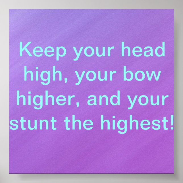 Póster Cheer poster (Frente)