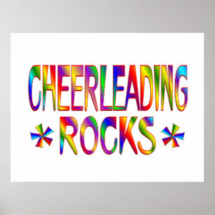 Póster Cheerleading Rocks