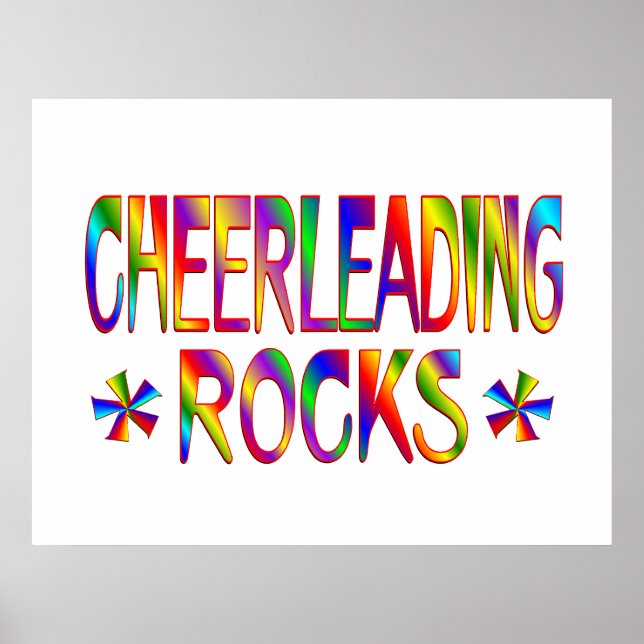 Póster Cheerleading Rocks (Frente)