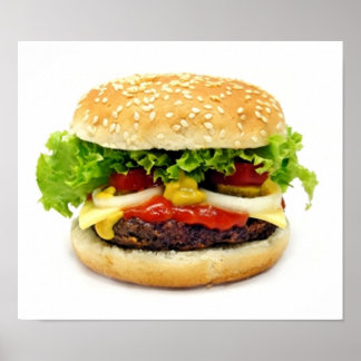 Póster Cheeseburger