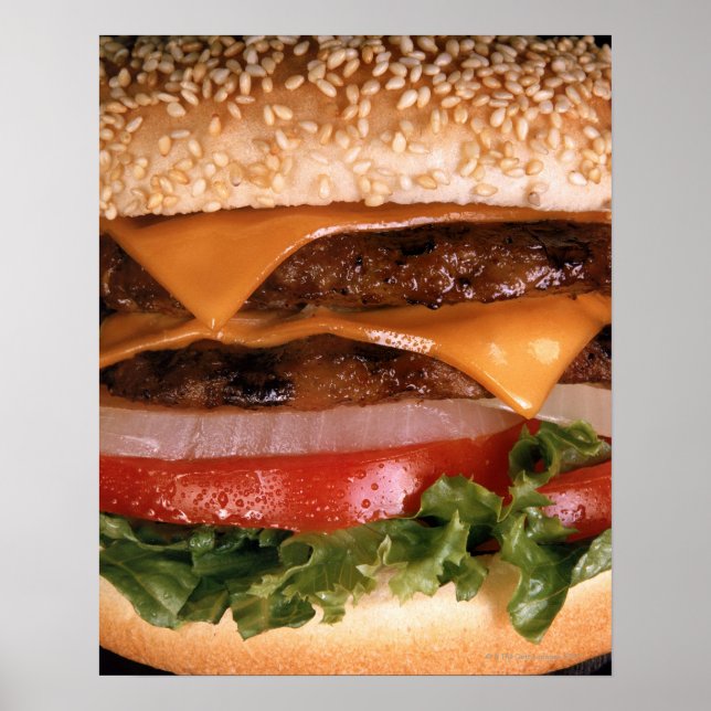 Póster Cheeseburger (Frente)
