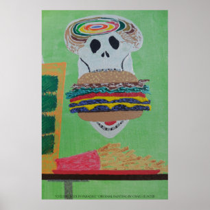 Póster Cheeseburger en el paraíso