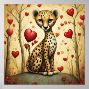 Póster Cheetah Love 3