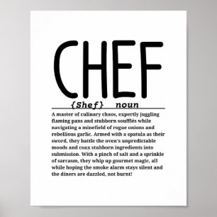 Póster Chef
